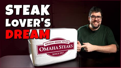 Omaha Steaks Review Unboxing