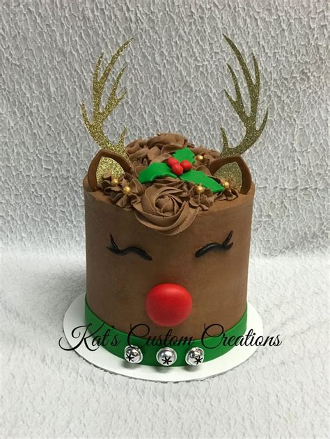 Rudolf Christmas Cake Торт