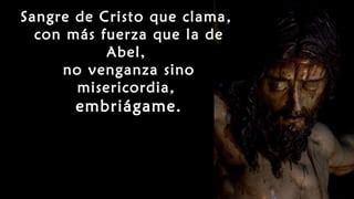 Sangre de cristo embriágame embriágame PPT