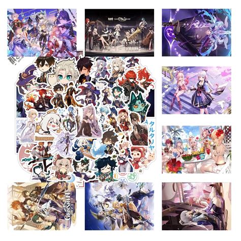 Buy Genshin Impact S Wall Decor Anime Art Prints Merch Hd S Bedroom