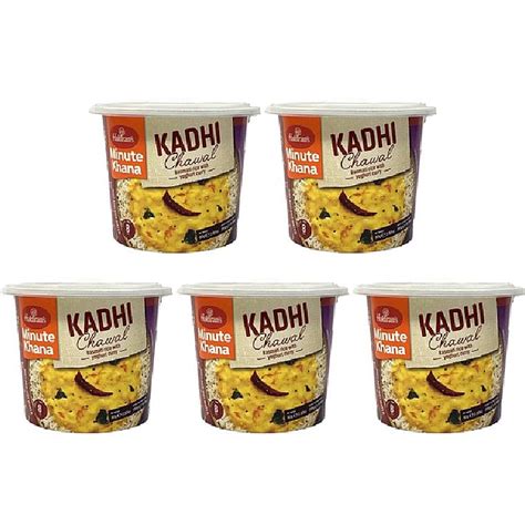 Pack Of 5 Haldiram S Minute Khana Kadhi Chawal 80 Gm 58406 Buy