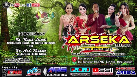 Live Streaming Campursari Arseka Music Ars Audio Jilid Hvs