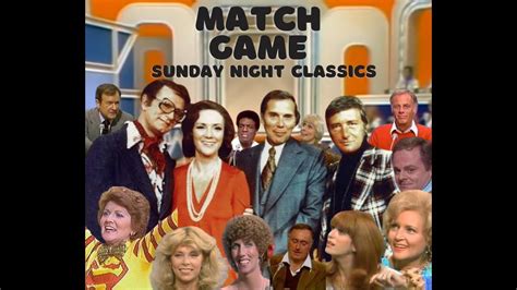 Match Game Sunday Night Classics Featuring Barbara Rhoades Episodes