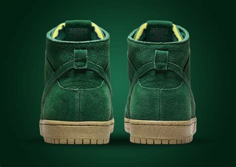 This Nike SB Dunk High Decon Gets Covered In Green Suede - Sneaker News