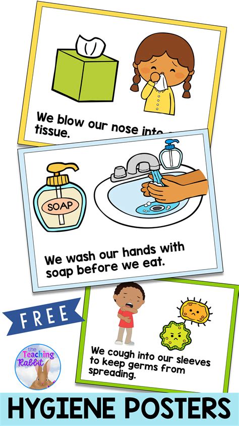 FREE Hygiene Posters | Preschool learning, Preschool classroom ...