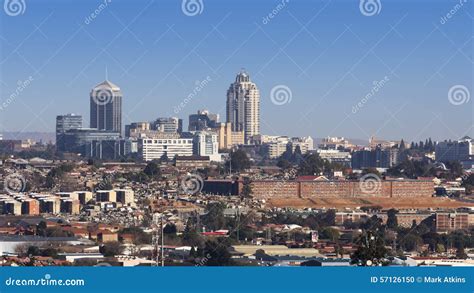 Sandton Skyline editorial image. Image of july, looking - 57126150