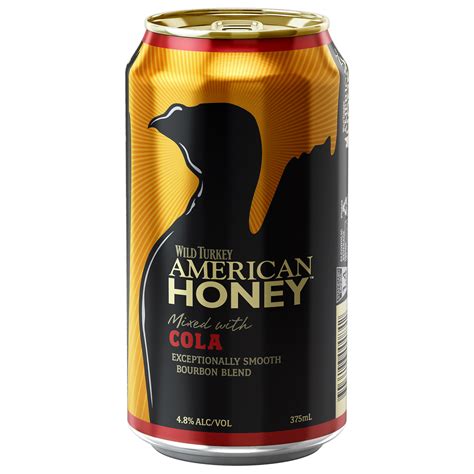 WILD TURKEY AMERICAN HONEY LIQUEUR & COLA CANS - Value Cellars