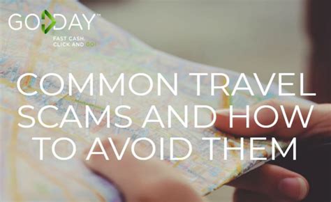 Common Travel Scams And How To Avoid Them