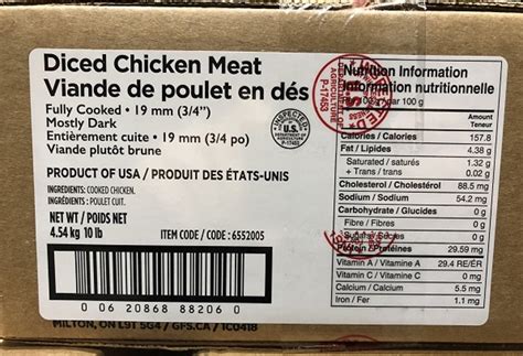 Gordon Choice Brand Diced Frozen Chicken Recall - StrathmoreNow.com ...