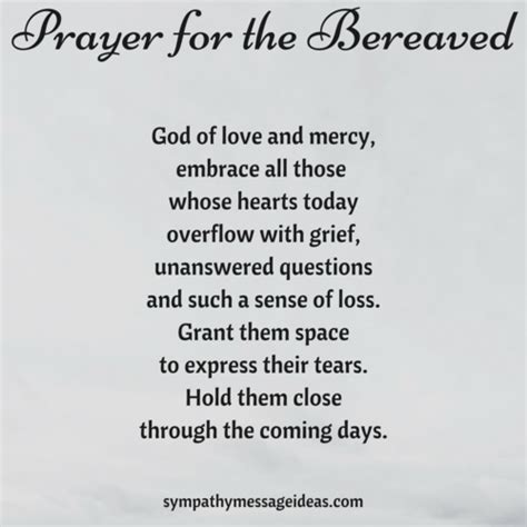 Prayers for Loss Archives - Sympathy Card Messages