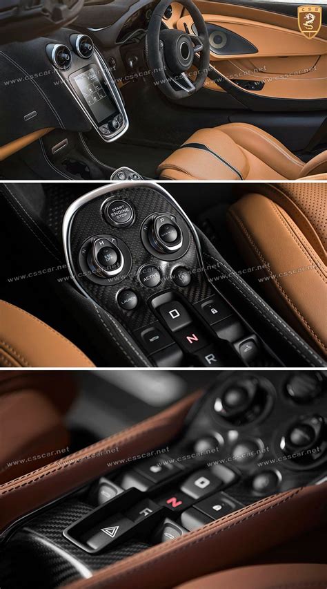 McLaren 540C-570S carbon fiber interior