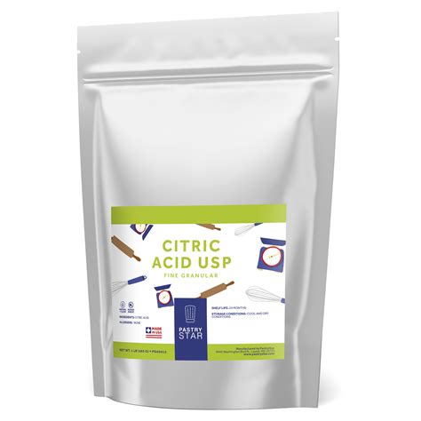 Citric Acid USP Fine Granular PastryStar