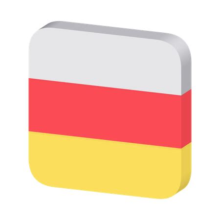 14 3D Ossetia Flag Illustrations - Free in PNG, BLEND, GLTF - IconScout