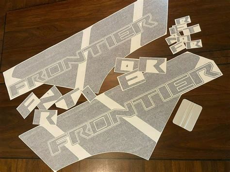 Decals Kit for Nissan Frontier 2022-23 bedside Insert Logos - Etsy