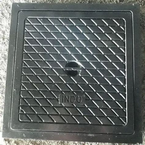 Black Full Floor Square 20 X 20 Inch Rcc Manhole Cover At Rs 180