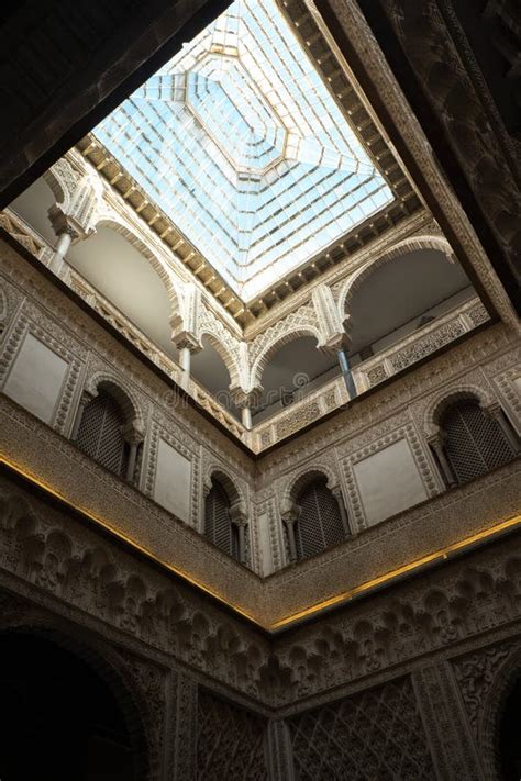 Alcazar of Seville, Spain editorial photo. Image of mudejar - 166328196