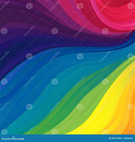 Pattern with Visible Spectrum Colors Stock Vector - Illustration of ...