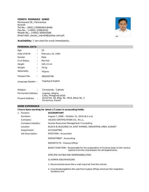 Pedrito R Gomez Cv Pdf