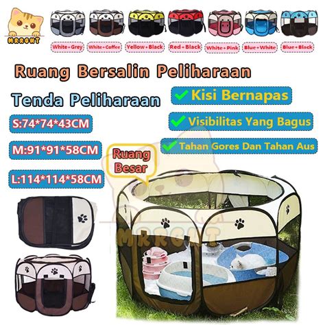 Jual Kandang Lipat Tenda Hewan Peliharaan Kucing Pagar Tenda Lipat