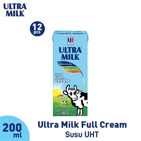 Ultra Milk Full Cream 200ml Homecare24