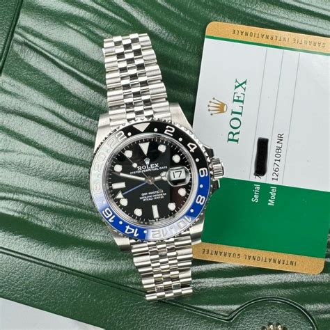 Rolex GMT Master II Batgirl Stainless Steel Ceramic Bezel