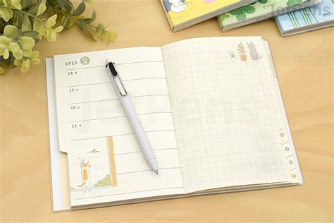 Midori Pocket Diary 2023 B6 Clover Jetpens