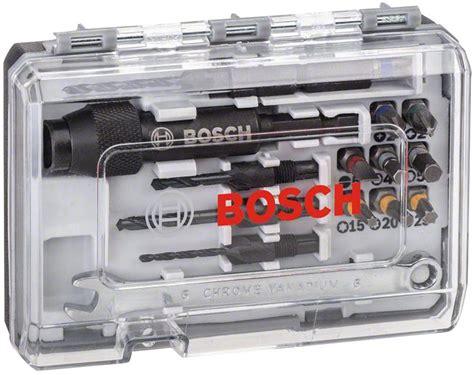 2607002786 Bosch Ensemble d embouts de perceuse à fraiser et de