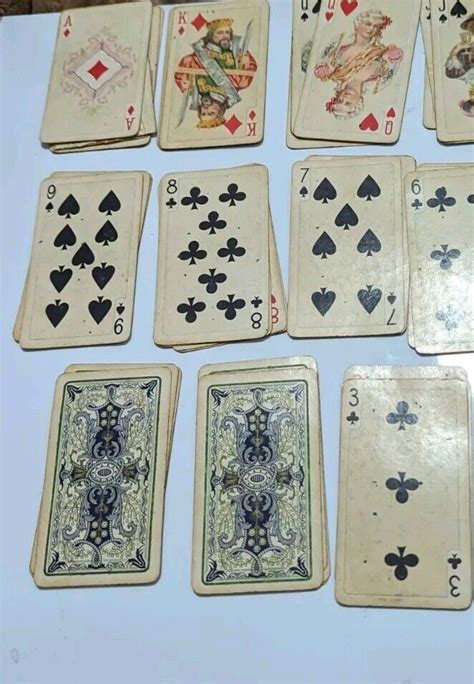 Antique Ferd Piatnik Sons Playing Cards Victorian Vienna S Full