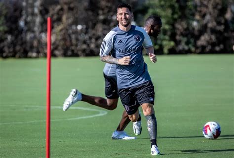 Lionel Messi Entrena Por Primera Vez Con Inter Miami Gaceta De Tamaulipas