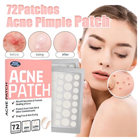 72 PCS Salicylic Pimple Patch Blemish Treatment Acne Repair Waterproof