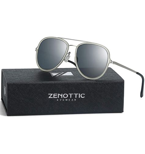 Polarized Aviator Sunglasses For Men Women Uv400 Protection Tr90 Frame