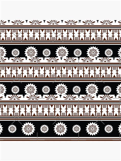 Fijian Masi Design Poster For Sale By Alafina2019 Redbubble