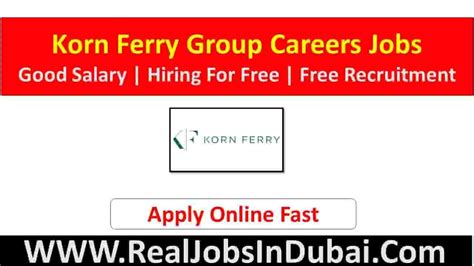 Korn Ferry Careers Jobs Opportunities Available 2024 - RealJobs