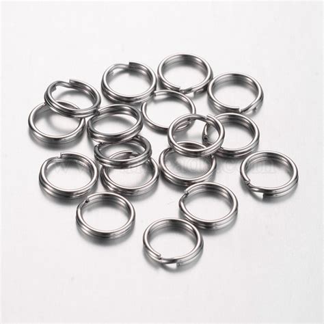 Stainless Steel Split Rings Stainless Steel Color X Mm About