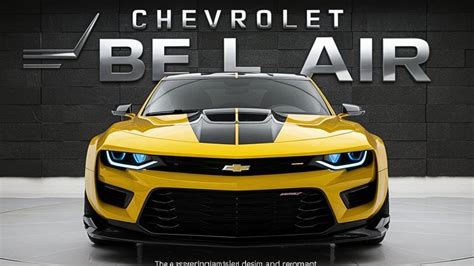 New Chevrolet Bel Air Officially Revealed First Look Youtube