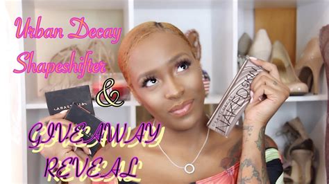 Urban Decay Naked Skin ShapeShifter Review GIVEAWAY WINNER Reveal