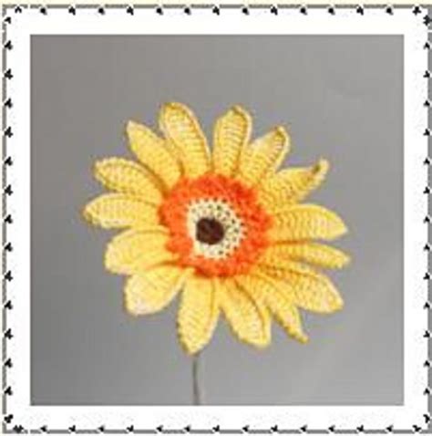 Ravelry Gerbera Daisy By Claudia Giardina Crochet Flower Tutorial