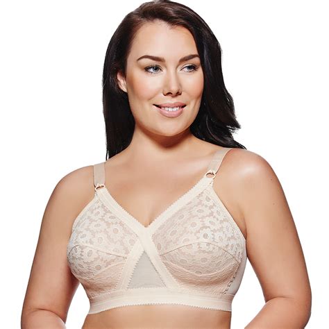 Playtex Cross Your Heart Wirefree Bra P10152 Beige Ebay