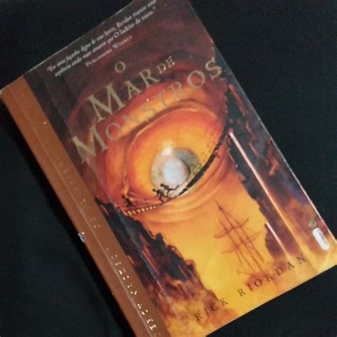 Livro Percy Jackson E O Mar De Monstros Shopee Brasil