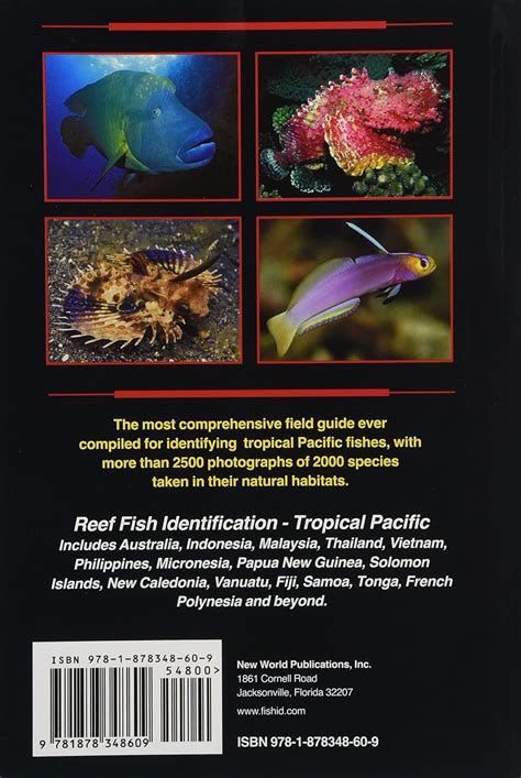 Reef Fish Identification Tropical Pacific 2nd Edition OutdoorBooks CR