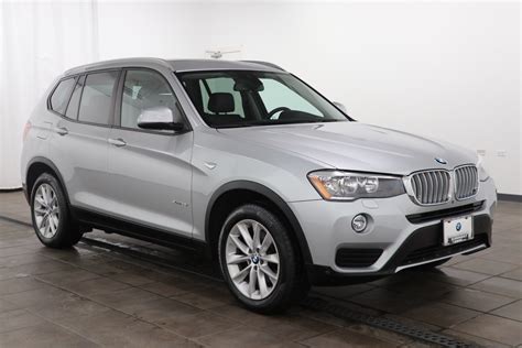 Certified Pre Owned 2017 Bmw X3 Xdrive28i Sport Utility In Elmhurst