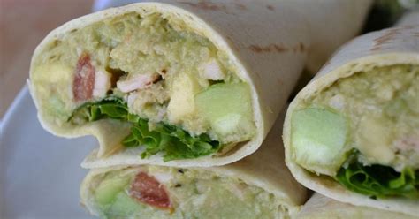 Recette Wrap au thon et à l avocat 750g