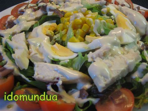 Idomundua Ensalada C Sar Con Anchoas