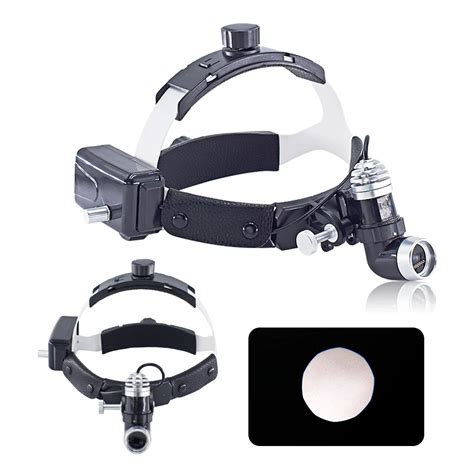 L Mpara Led De Cabeza Dental Lupa Binocular Brillo Ajustable