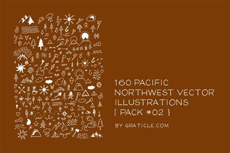 Pacific Northwest Vector Illustrations Pack