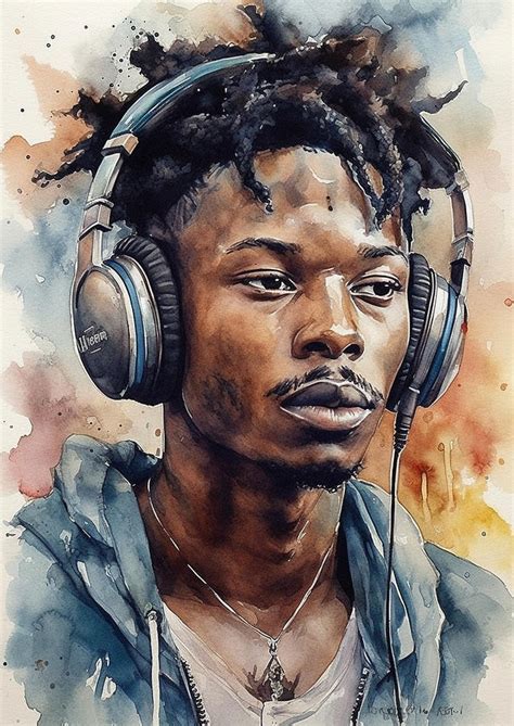 Rapper Jid 2 Digital Art By Dieu Vuong Kha Pixels