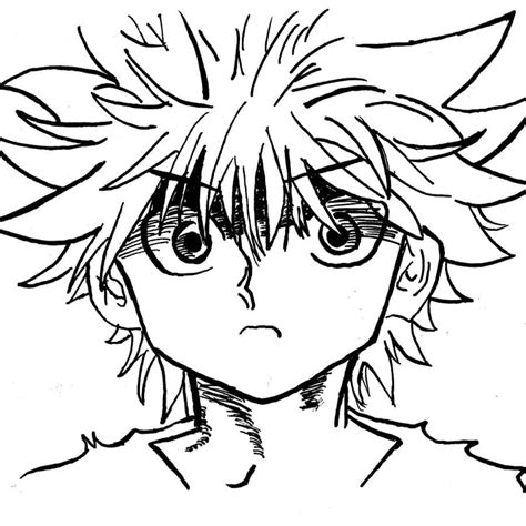 Killua Zoldyck Coloring Pages Printable For Free Download