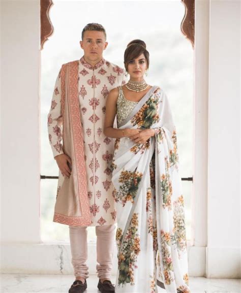 Indian American Wedding Aka Indian Fusion Wedding Dress And Outfits