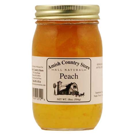 Homemade Peach Jam Amish Country Store In Branson Missouri