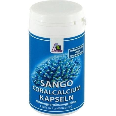 Sango Coral Calcium Capsules 60 Pcs
